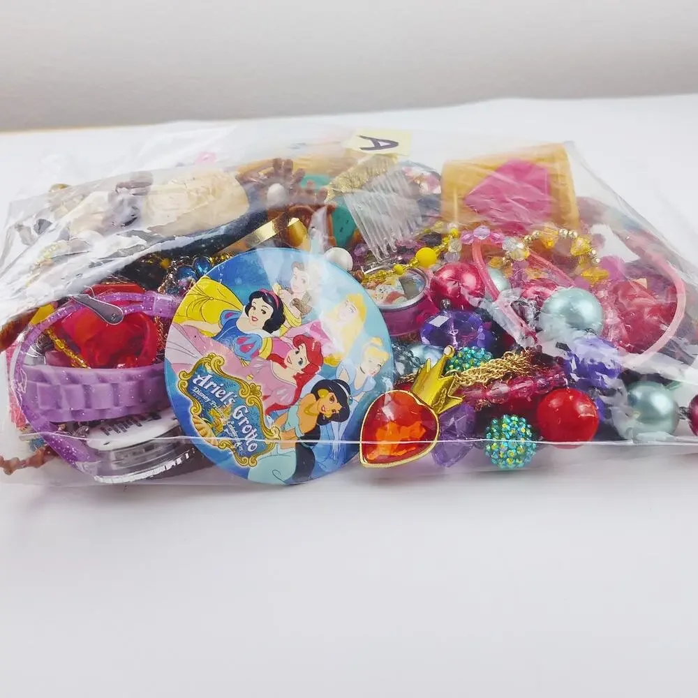 Disney Princess Mystery Kids Jewelry Bundle – 2 Pounds AS-IS Lot A